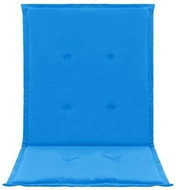 Garden chair pads 4 pcs blue 100 × 50 × 3 cm - Cushion
