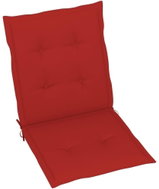 Garden chair pads 2 pcs red 100 × 50 × 3 cm - Cushion