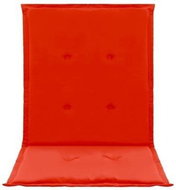 Garden chair pads 4 pcs red 100 × 50 × 3 cm - Cushion