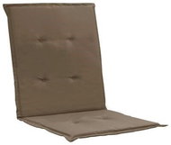 Garden chair pads 4 pcs taupe 100 × 50 × 3 cm - Cushion