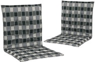 Garden chair pads 2 pcs multicoloured 100 × 50 × 3 cm - Cushion