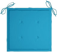 Garden chair pads 4 pcs blue 40 × 40 × 3 cm - Cushion