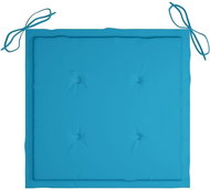Garden chair pads 2 pcs blue 50 × 50 × 3 cm - Cushion