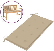 Garden bench cushion beige 100 × 50 × 3 cm - Cushion