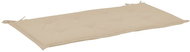 Garden bench cushion beige 120 × 50 × 3 cm - Cushion