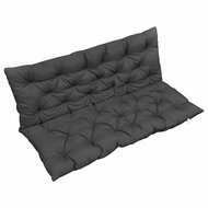 Cushion for hanging rocking chair anthracite 120 cm textile - Cushion