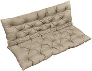 Cushion for hanging rocking chair beige 120 cm textile - Cushion