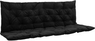 Cushion for hanging rocking chair black 150 cm textile - Cushion