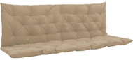 Cushion for hanging rocking chair beige 150 cm textile - Cushion