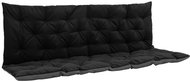 Cushion for hanging rocking chair black-grey 150 cm textile - Cushion