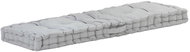 Pallet furniture cushion cotton 120 × 40 × 7 cm grey - Cushion