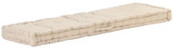 Pallet furniture cushion cotton 120 × 40 × 7 cm beige - Cushion