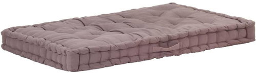 Pallet furniture cushion cotton 120 × 80 × 10 cm taupe - Cushion - Main image