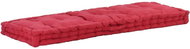 Pallet furniture cushion cotton 120 × 40 × 7 cm burgundy - Cushion