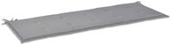Garden bench cushion, grey, 150x50x3 cm - Cushion