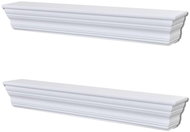 Wall shelves Aaliyah 2 pcs white - Shelf