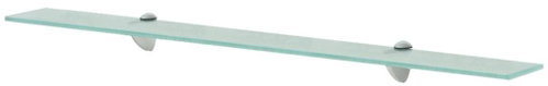 Floating glass shelf 90x20 cm 8 mm - Shelf - Main image