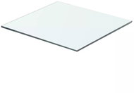 Shelf plate glass clear 40x30 cm - Shelf