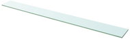 Shelf plate glass clear 110x12 cm - Shelf