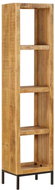 Bookcase 40 × 30 × 175 cm solid mangrove wood - Shelf