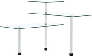 3 tier corner kitchen shelf tempered glass - Shelf