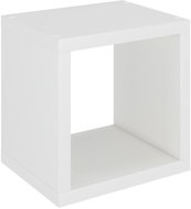 Wall shelf cube white 37 × 29,5 × 37 cm MDF - Shelf
