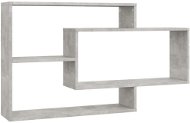 Nástenné police betónovo sivé 104 × 20 × 60 cm drevotrieska - Polica