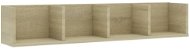 Wall shelf for CDs Sonoma oak 100 × 18 × 18 cm chipboard - Shelf