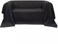 Microsuede cover for sofa anthracite 270 × 350 cm - Cover