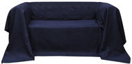 Microsuede cover for sofa, navy blue 140x210 cm - Cover