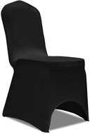50 pcs black stretch chair covers - Chair Cover