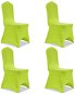 SHUMEE Poťahy na stoličky, zelené – 4 ks v balení - Poťah na stoličky
