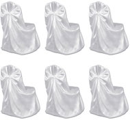 6 white chair covers for weddings \ banquets - Chair Cover