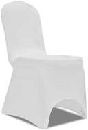 SHUMEE Poťahy na stoličky, biele – 50 ks v balení - Poťah na stoličky