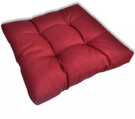 Wine red upholstered seat cushion 60 × 60 × 10cm - Chair Cushion