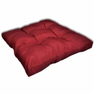 Wine red upholstered seat cushion 80 × 80 × 10 cm - Chair Cushion