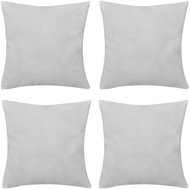 4 white cushion covers cotton 40 × 40 cm - Pillowcase