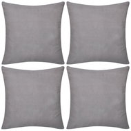 4 grey cushion covers 40 × 40 cm - Pillowcase