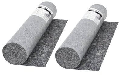 Anti-slip foil, painter's fleece 2pcs 50 m 280 g\m2, grey - Film - Main image