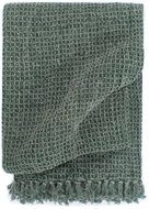 Bedspread cotton 160 × 210 cm dark green - Bed Cover