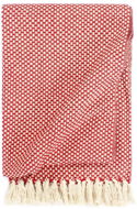 Bedspread cotton 160 × 210 cm red - Blanket
