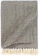 Cotton bedspread 125 × 150 cm anthracite - Blanket