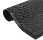 Anti-dust rectangular mat tufted 80x120cm anthracite - Doormat