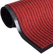 Red PVC mat 90 × 120 cm - Doormat