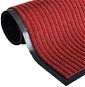 Red PVC mat 90 × 150 cm - Doormat