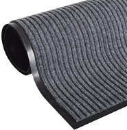 Grey PVC mat 90 × 120 cm - Doormat