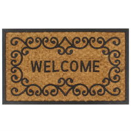 Coir and rubber mat 45 × 75 cm - Doormat
