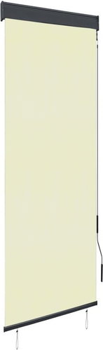 Outdoor roller blind 60 × 250 cm cream - Roller Blind - Main image