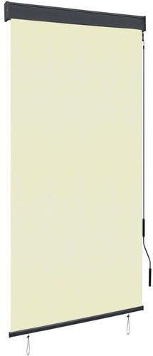 Outdoor roller blind 80 × 250 cm cream - Roller Blind - Main image