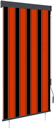 Outdoor roller blind 80 × 250 cm orange-brown - Roller Blind - Main image